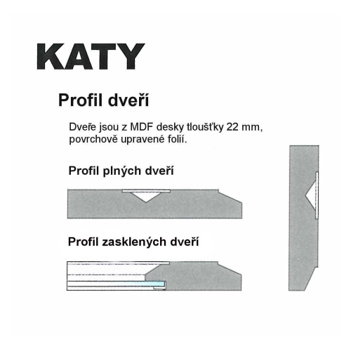 Katy | Katy - profil dveří