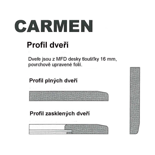 Carmen | Carmen - profil dveří
