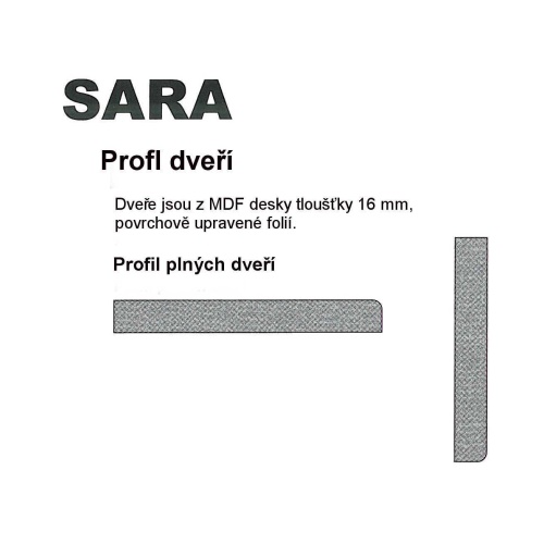 Sára | Sára - profil dveří